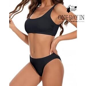 Beautikini Crop Period Swimwear Bikini Swimsuit Size L